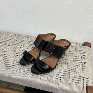 Vintage Calvin Klein slip on heels